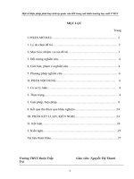 SKKN: Một số biện pháp phát huy tính tự quản của HS trong mô hình trường học mới VNEN