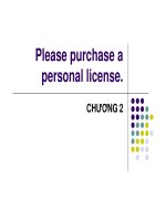 DPlease purchase a personal license.CHƯƠNG 2-ĐỆ QUY VÀ GIẢI THUẬT ĐỆ QUY