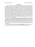 Một số vấn đề quản lý kênh phân phối ở công ty osaka computer công ty TNHH thương mại  đầu tư HTK