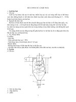 ĐỀ CƯƠNG xử lí KHÍ THẢI 2015 