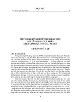 NGUYÊN HÀM- TÍCH PHÂN KHỐI GIÁO DỤC THƯỜNG XUYÊN