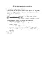 Tiểu luận bể xử lý nước thải bằng phương pháp kị khí