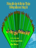 giáo án âm nhạc dạy hat 