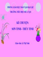 Tuần 25. Sơn Tinh, Thuỷ Tinh