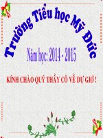 Tuần 15. Hai anh em