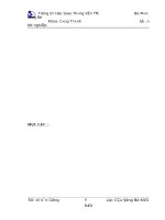 Thiết kế lập dự án đầu tư xây dựng đoạn tuyến qua huyện EA H’LEO, tỉnh đăk lăk từ km 0+00 đến km 5+314 84