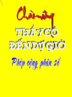 Chương I. §5. Phép cộng và phép nhân