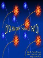 Viết số thành tổng các trăm, chục, đơn vị .