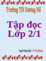 Tuần 13. Quà của bố