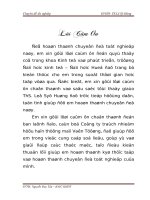 Phân tích hiệu quả kinh doanh của công ty TNHH TM văn tường 