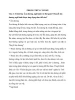 ĐỀ CƯƠNG PHONG THỦY HỌC