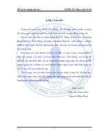 giới thiệu và tìm hiểu về hệ thống MIMO OFDM, cùng với việc xây dựng lưu đồ thuật toán, mô phỏng và phân tích các vấn đề được nêu ra trong lý thuyết 