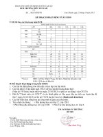 kế hoạch tuần 9