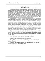 Những Biện Pháp Cơ Bản Gia Tăng Việc Thu Hút Vốn Đầu Tư Trực Tiếp Đáp Ứng Nhu Cầu Phát Triển Kinh Tế Việt Nam Thời Kỳ 2001-2005