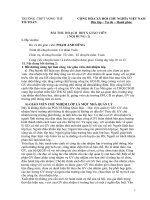 Bài thu hoạch bồi dưỡng thường xuyên giáo viên (nội dung 2)