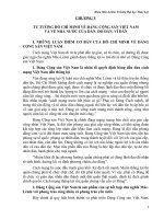 Chuong 05 Khoa Mác-Lênin, Trường Đại học Thuỷ Lợi  TƯ TƯỞNG HỒ CHÍ MINH VỀ ĐẢNG CỘNG SẢN VIỆT NAMVÀ VỀ NHÀ NƯỚC CỦA DÂN, DO DÂN, VÌ DÂN