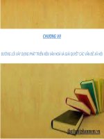 chương7 đường lối văn hóa của đảng csvn