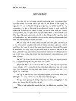 Đề Án Một Số Giải Pháp Đẩy Mạnh Thu Hút Vốn Đầu Tư Nước Ngoài Tại Việt Nam