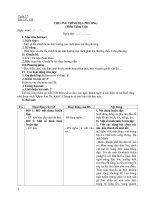 GIÁO ÁN CHƯƠNG TRÌNH ĐỊA PHƯƠNG NGỮ VĂN 7 TUẦN 37