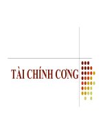 Bài giảng tài chính công – ths  nguyễn anh tuấn