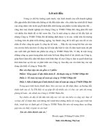 Luận văn đánh giá tình hình tổ chức kế toán tại công ty TNHH THiệu đô