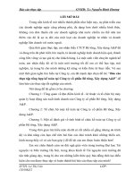 Báo cáo thực tập tổng hợp kế toán tại công ty cổ phần bê tông, xây dựng ap