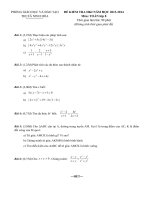 Đề KT HK I Toán 8 năm học 2013 -1024 của PGD Ninh Hòa