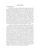 Tiểu luận chất thải y tế   tác hại, tình hình xử lý và các công nghệ xử lý chất thải