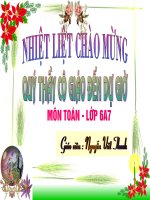 Chương II. §11. Nhân hai số nguyên cùng dấu