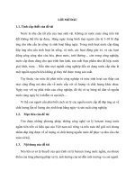 MẪU LỜI MỞ ĐẦU TRONG BÁO CÁO ĐỒ ÁN