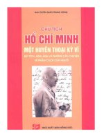 chủ tịch hồ chí minh một huyền thoại kỳ vĩ