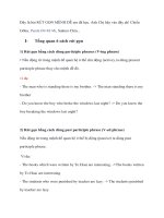 Rút Gọn Mệnh Đề quan hệ trong câu