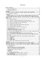 Luận văn quản lý phát triển nhà trường