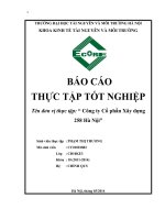 Tổ chức bộ máy kế toán tại công ty cổ phần xây dựng 258 hà nội 