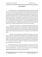 Thực trạng công tác kế toán bán hang và xác định kết quả kinh doanh tại Chi Nhánh Công ty sản xuất hang tiêu dùng Bình Tiên , TTTM Biti’s Miền Bắc