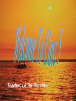 Unit 10: How I learn english