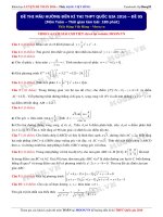 05 Đề Thi THỬ Đại Học 2016 DE 5