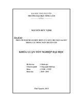 Phân tích đánh giá biểu hiện của gen chịu hạn GmCHS7 trong các dòng ngô chuyển gen 