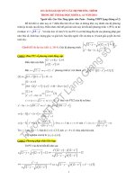 các phương pháp tư duy để giải quyết thành công hệ phương trình trong đề thi đại học