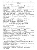 Tổng hợp đề kthk 1 hóa 12