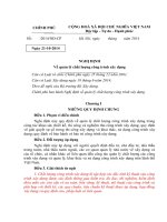 Quản lý chất lượng công trình xây dựng