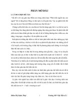 SKKN “ một số giải pháp nhằm nâng cao chất lượng giáo dục thể chất cho trẻ 4 – 5 tuổi ở trường mầm non” 