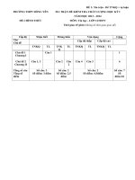 Đề thi tin học lớp 12 Kỳ I năm hoc 2013 - 2014