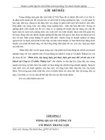 Phân tích, xây dựng hiện giá thuê, hiện giá mua đối với tài sản ô tô khách tại công ty cổ phần thắng lợi 