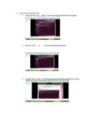 Làm quen với một số lệnh