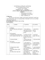 Lesson Plan 5 week 18 period 38