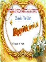 nhưng ngưoi than yeu cua be