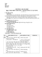 GIÁO ÁN VẬT LÝ 7 HỌC KỲ I CHUẨN