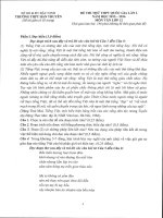 Đề thi thử THPT quốc gia môn văn lần 2 hàn thuyên bắc ninh