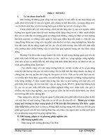 Đánh giá về hiện trạng môi trường và thực trạng quản lý CTR trên địa bàn phường yên hòa –quận cầu giấy